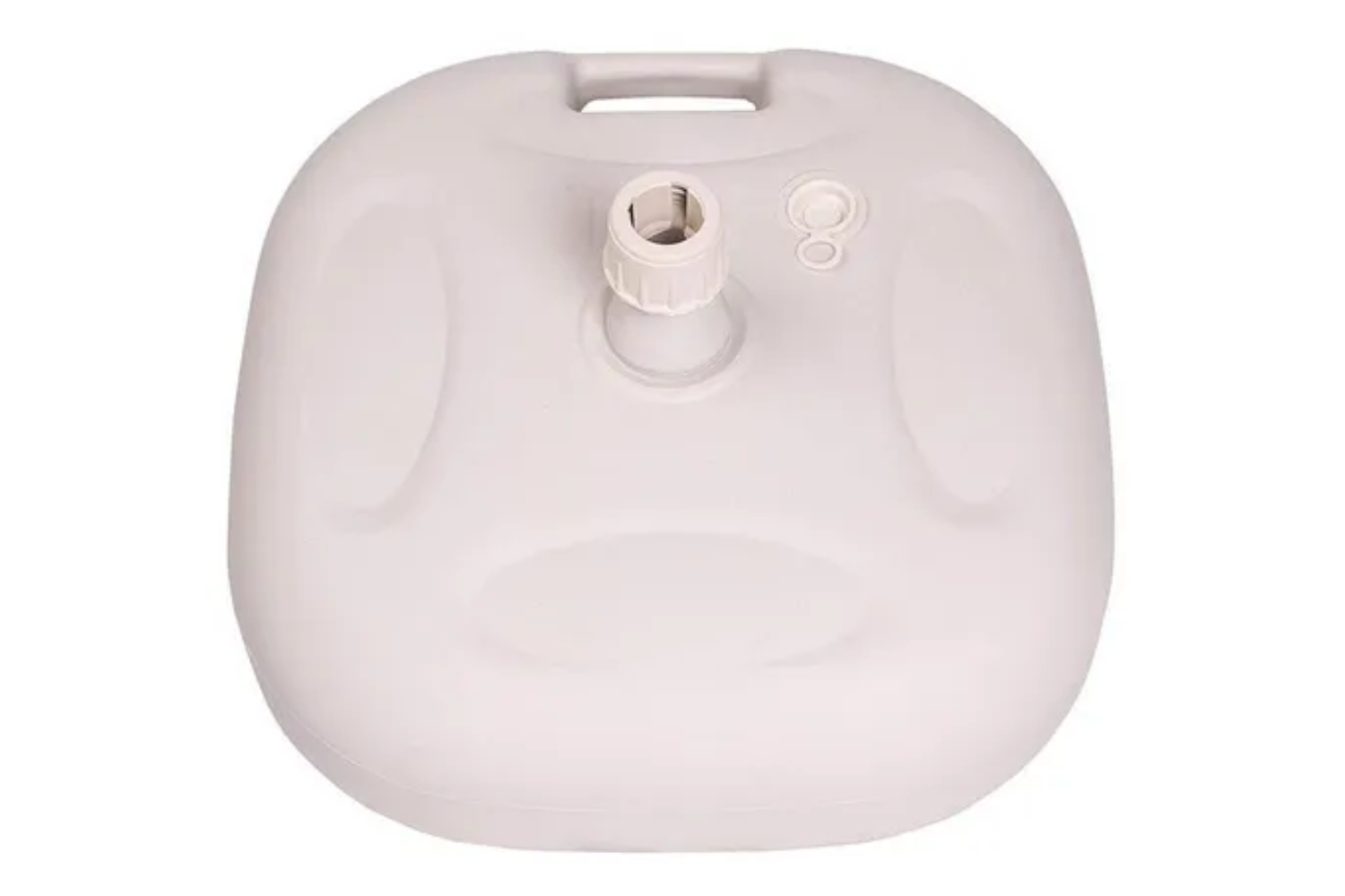 Base Guarda Sol Ombrelone Belfix 18kg Plástico Branco