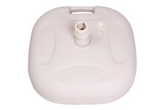 Base Guarda Sol Ombrelone Belfix 18kg Plástico Branco