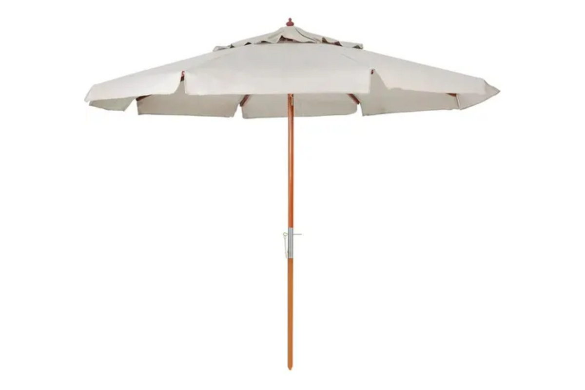 Ombrelone Piscina 2,40m Bege Balnear Liso