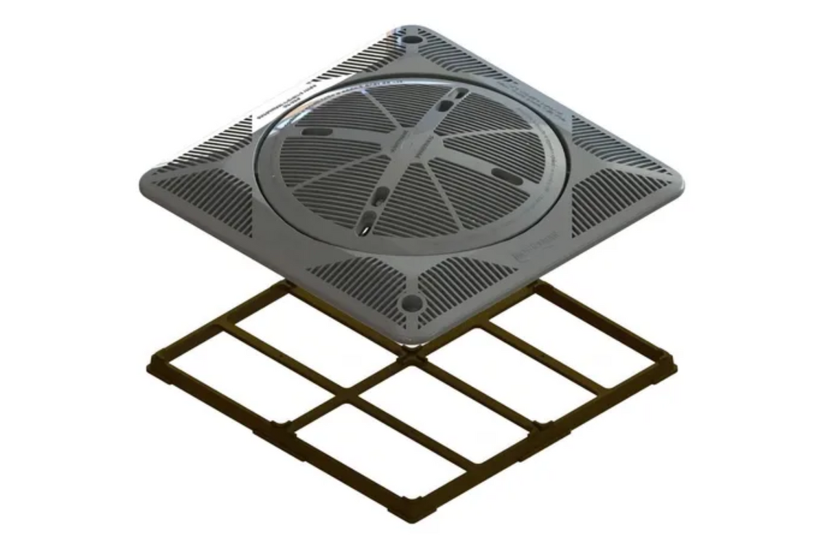 Grade Ralo Fundo 30x30 Com Tampa Sodramar