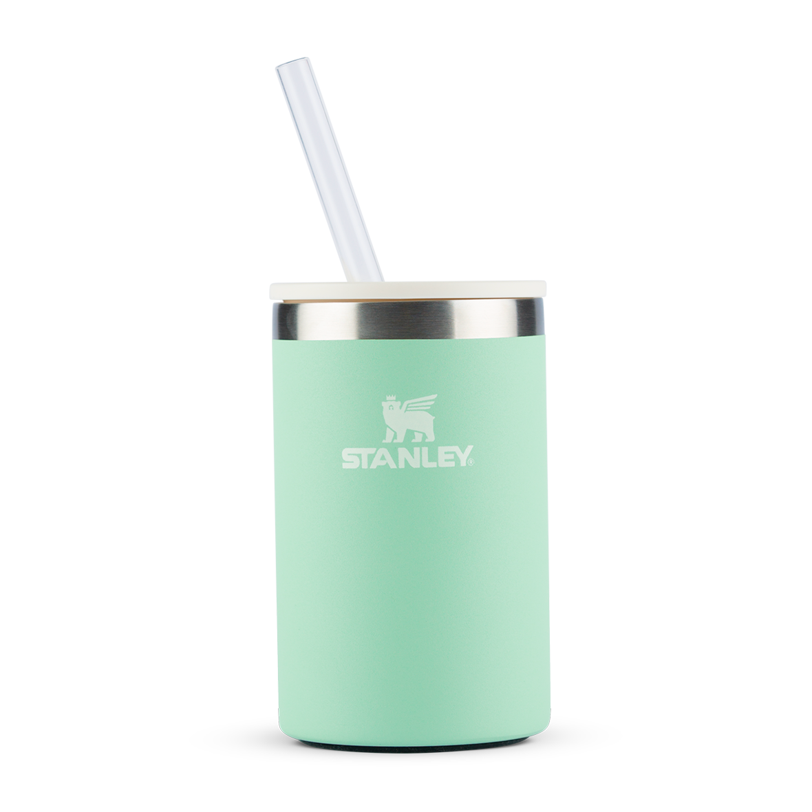 Can Cooler com canudo Pistachio | 296ML