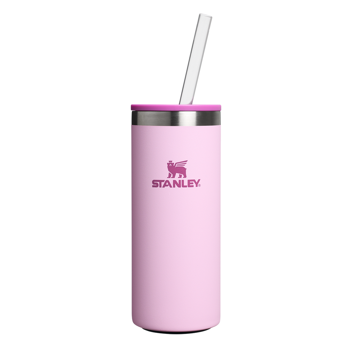 Can Cooler Slim com canudo Cherry Blossom | 296ML