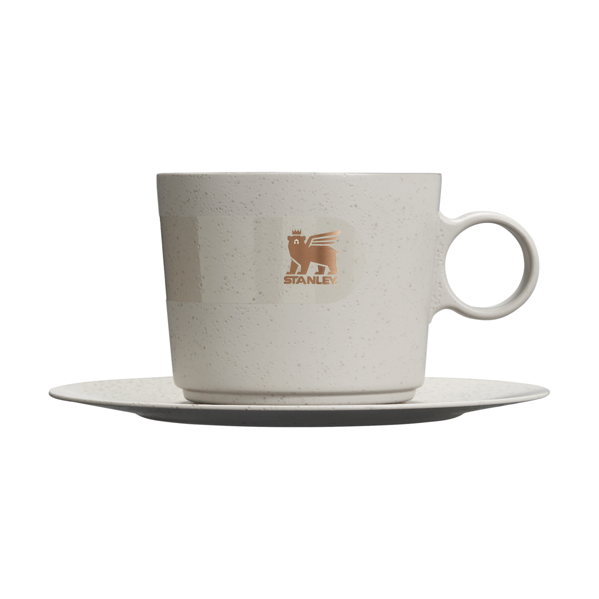 Caneca Daybreak Cappuccino com Pires Ash Bronze | 192ML