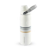 Garrafa Térmica Aerolight Fast Flow Varsity Cream Ash Stripes | 710ml