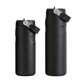 Garrafa Térmica Aerolight Flip Straw Heat Wave Black | 710ML e 473ml
