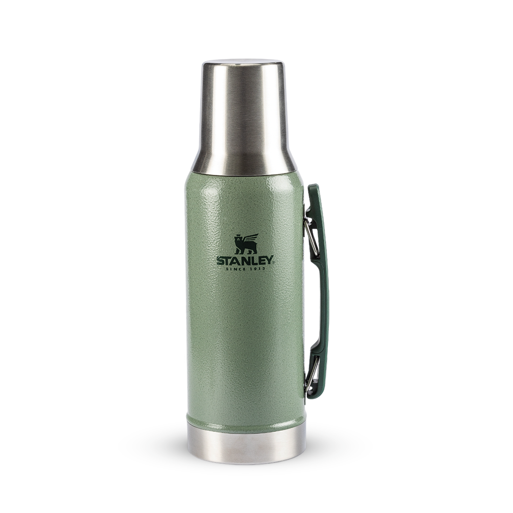Garrafa Térmica Mate System Hammertone Green | 1.2L