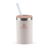 Can Cooler com canudo Rose Quartz | 296ML