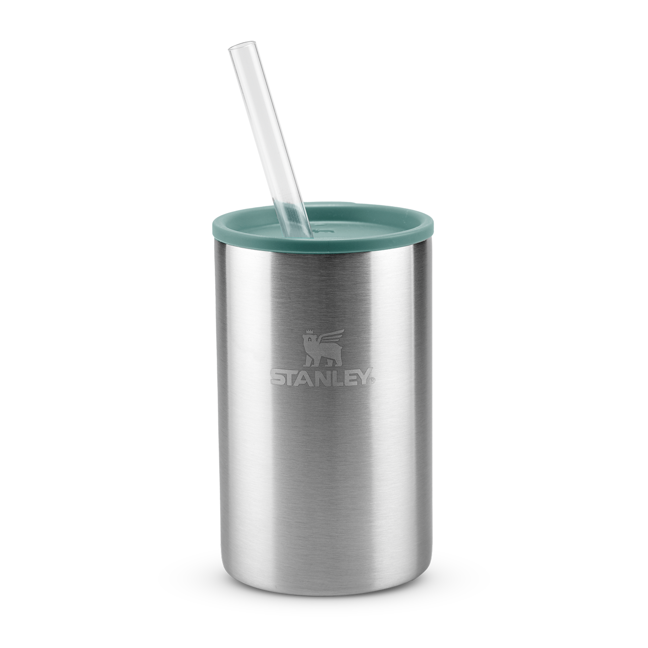 Can Cooler com canudo Stainless Steel Shale | 296ML